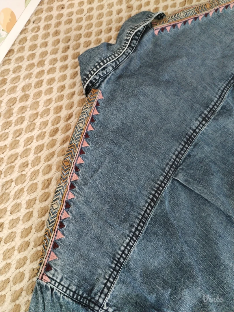 New Yorker boho teksas košulja-natkošulja S/M