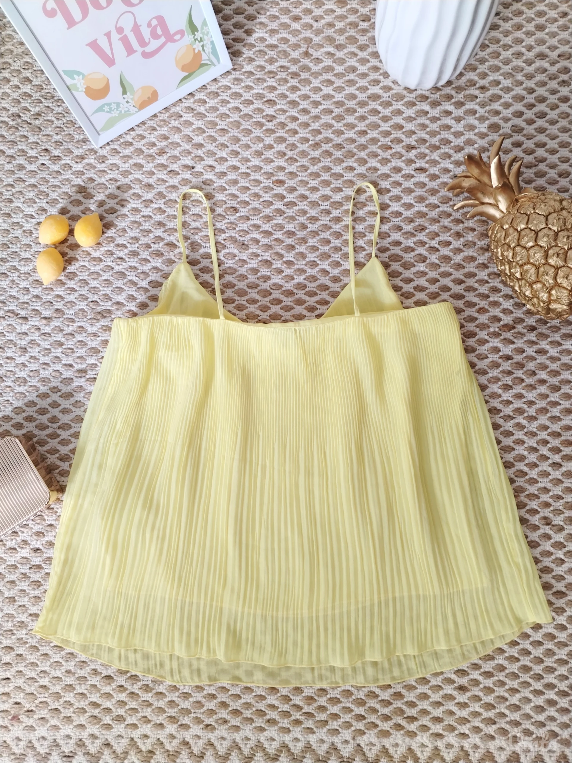 H&M plisirana bluza 36/38