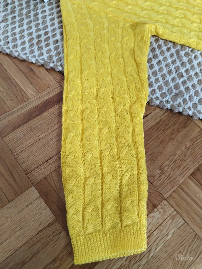 Džemper sa pletenicama L-2XL