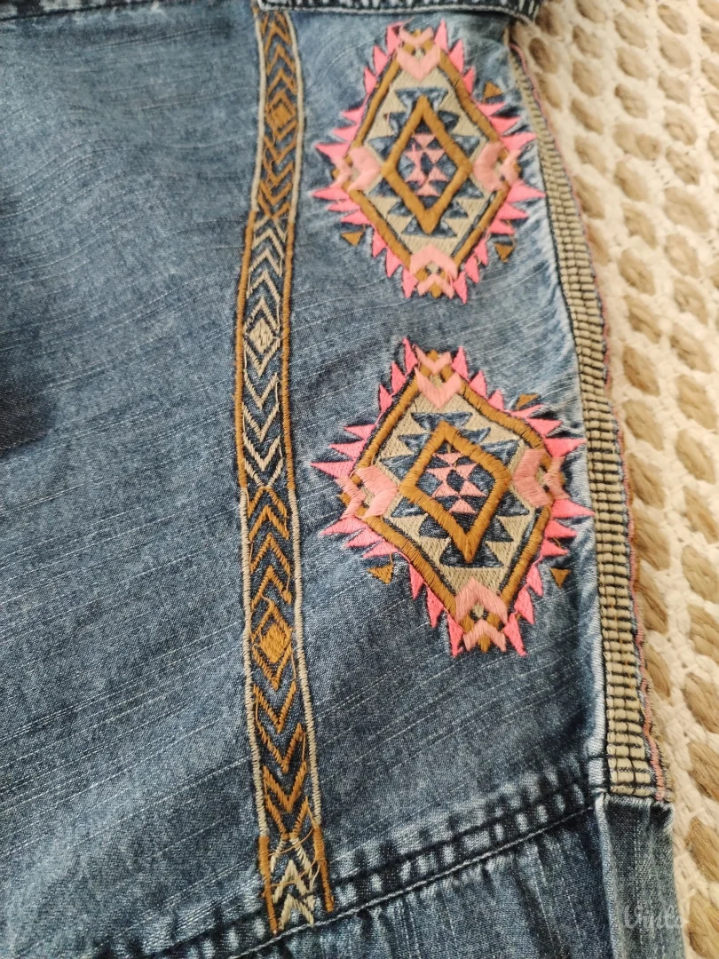 New Yorker boho teksas košulja-natkošulja S/M