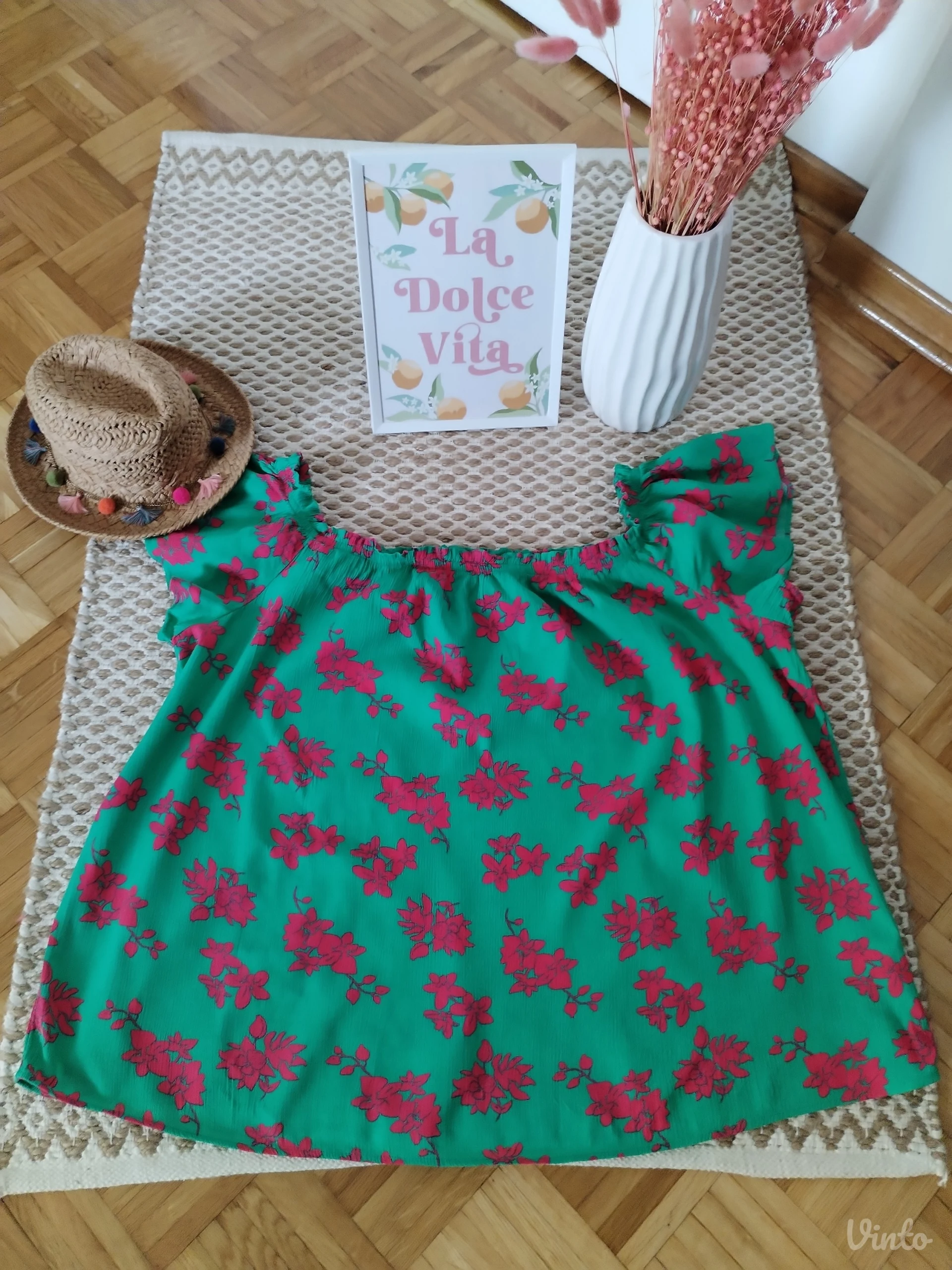 Big size bluza od viskoze 2XL-4XL