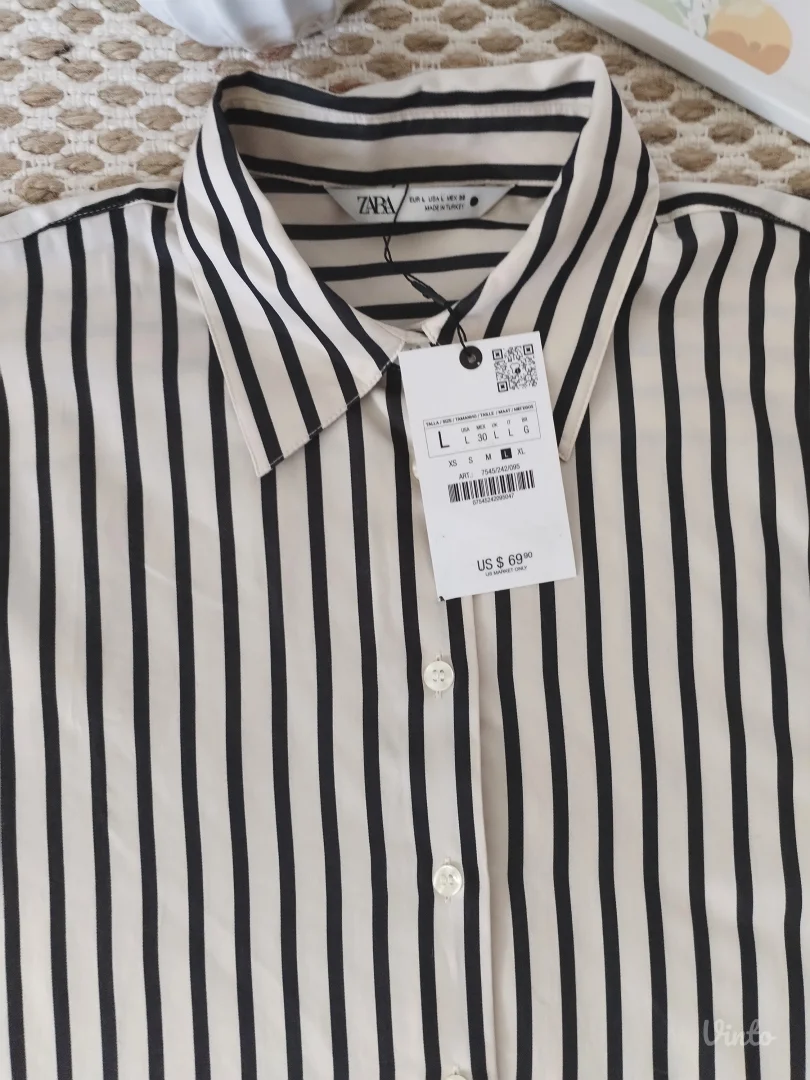 Zara nova luksuzna poslovna košulja L-2XL