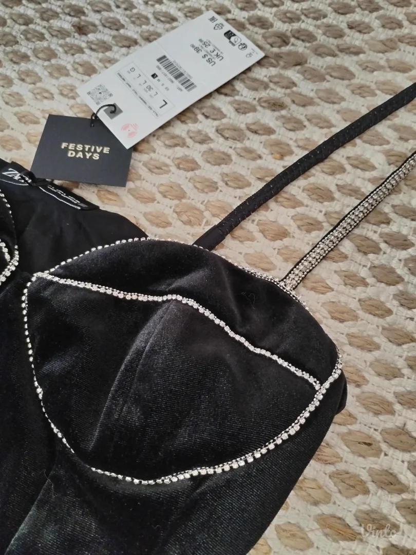 Zara novi plišani bodi M/L