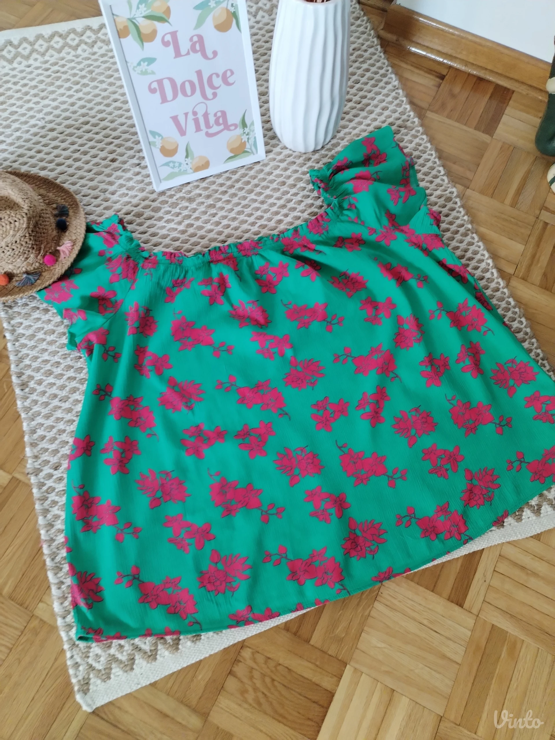 Big size bluza od viskoze 2XL-4XL