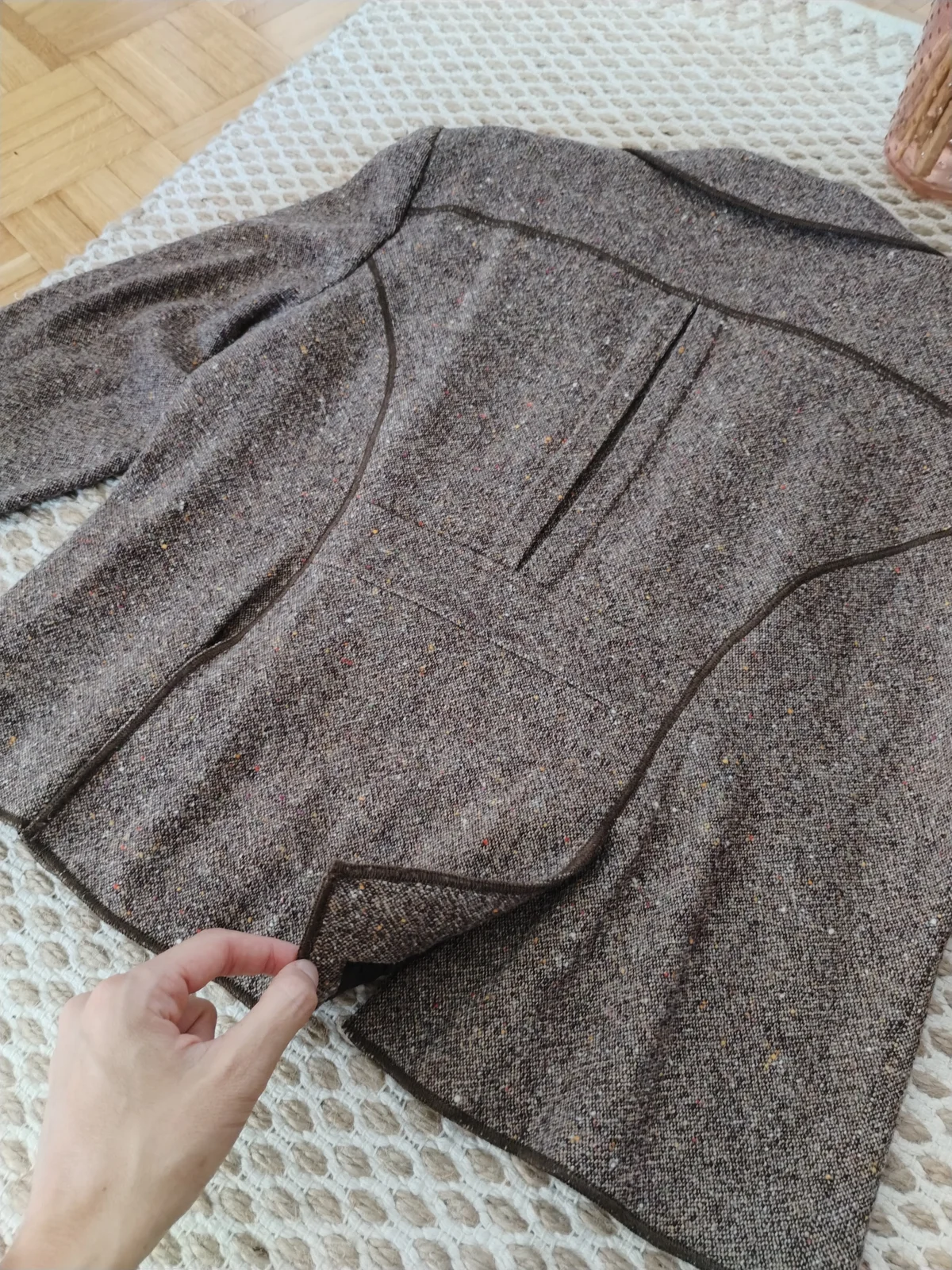 Unikatni vintage blejzer sa vunom 44/46
