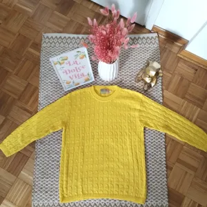 Džemper sa pletenicama L-2XL