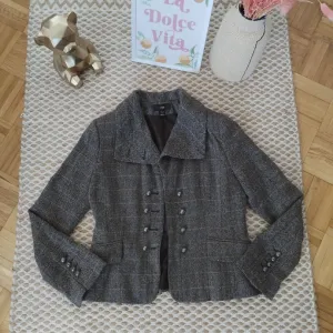 H&M vintage blejzer sa vunom i svilom 36/38