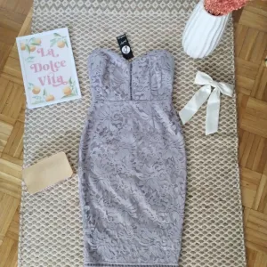 Nova čipkana elegantna haljina