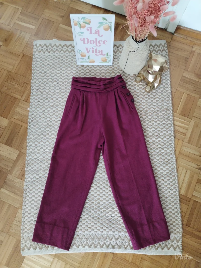 Vunene vintage pantalone XS/S