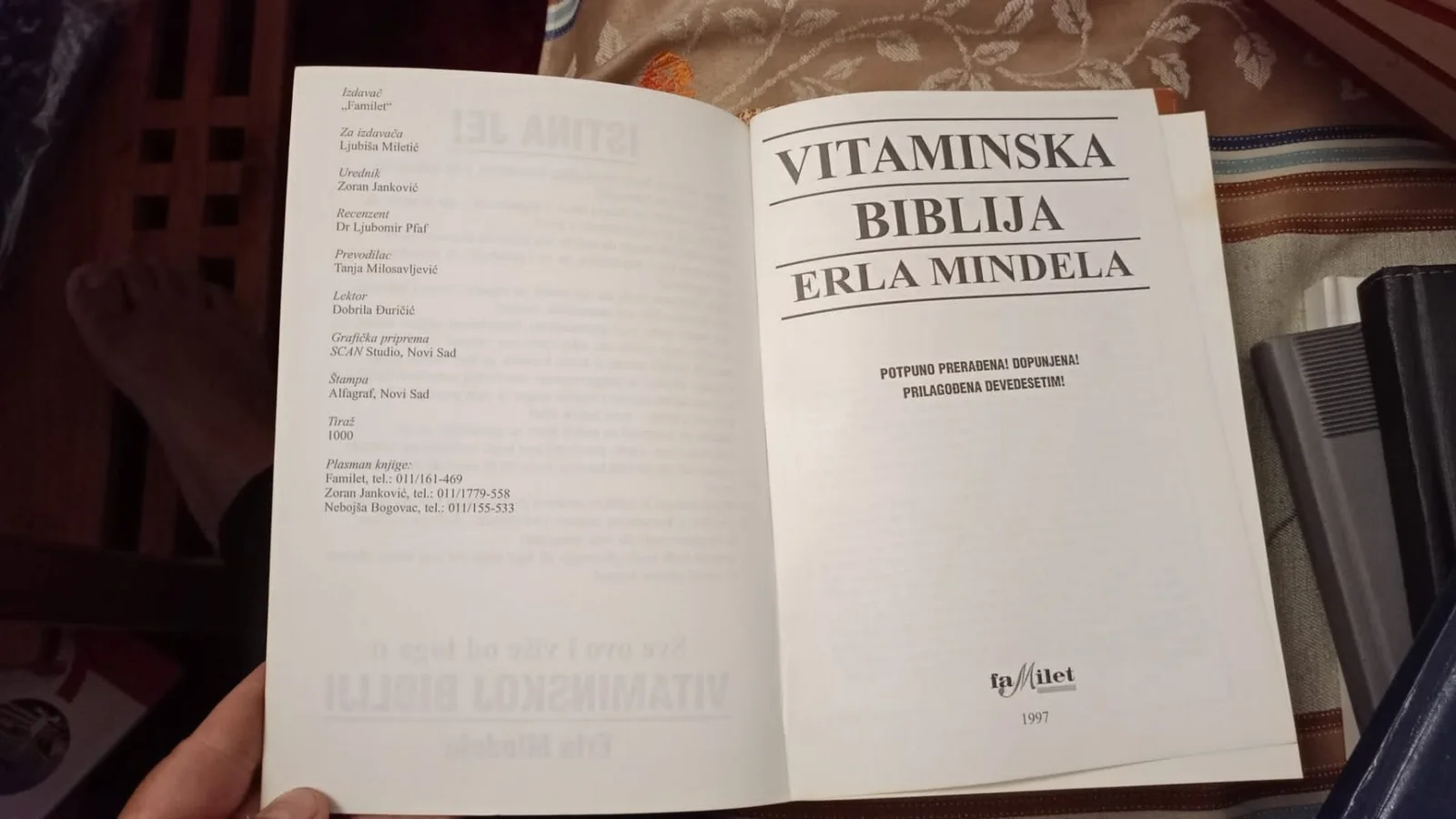 Erl Mindel - Vitaminska biblija