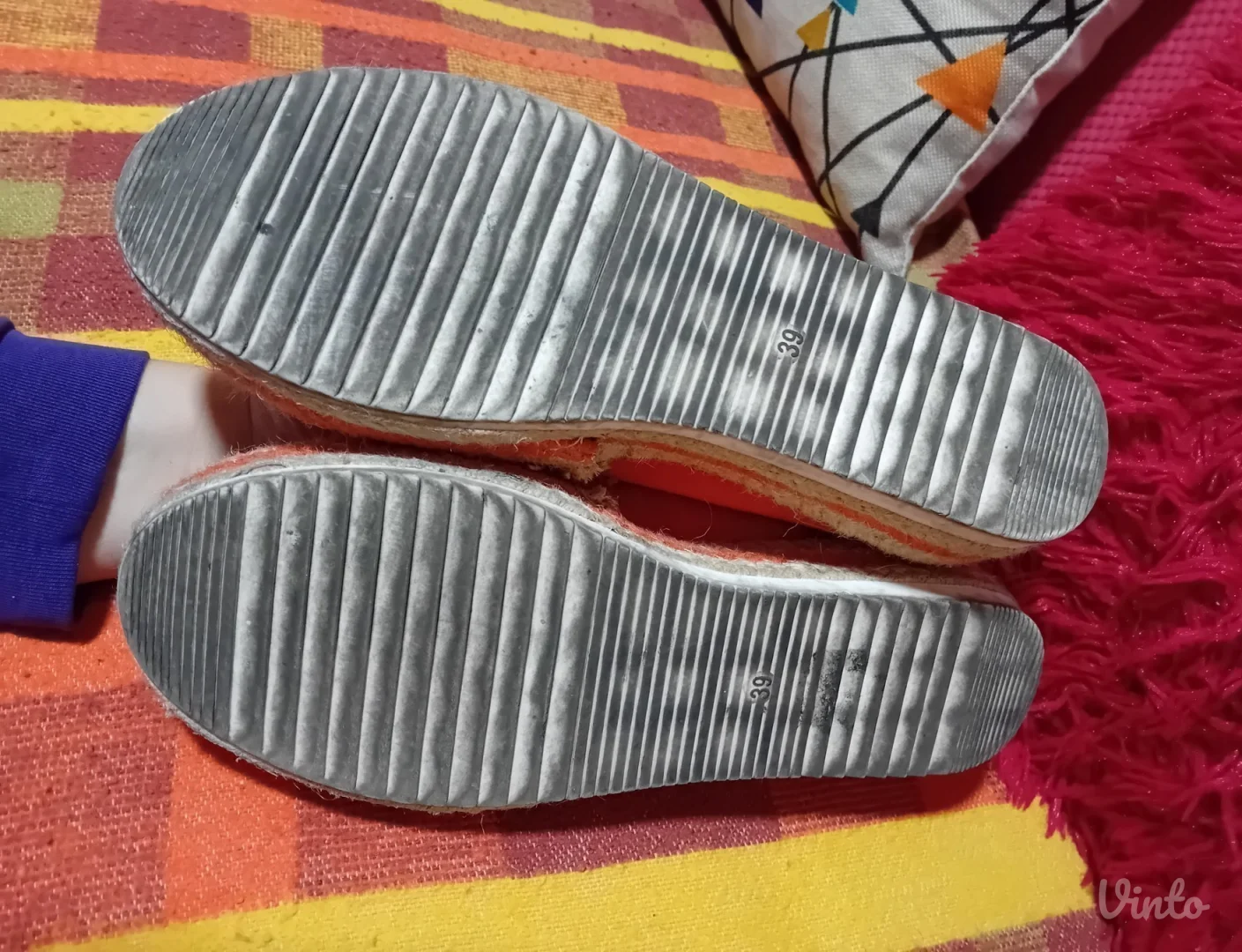 Mokasine narandzaste br 39