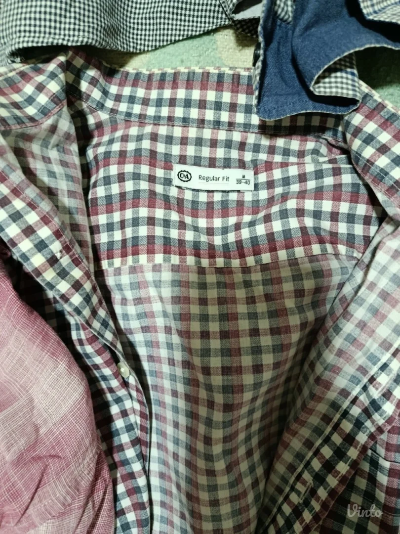 Lot 6 muskih kosulja M-L