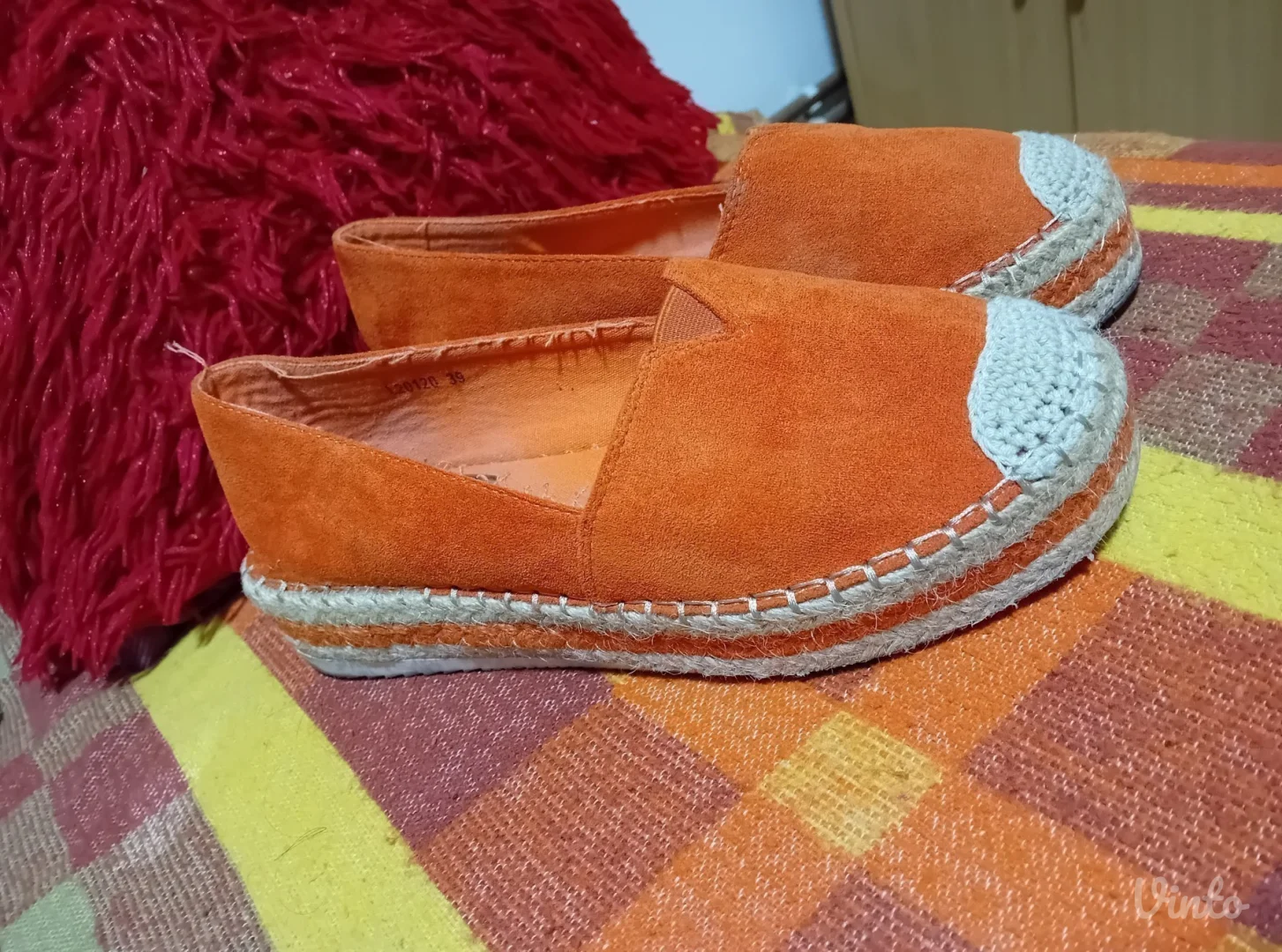 Mokasine narandzaste br 39
