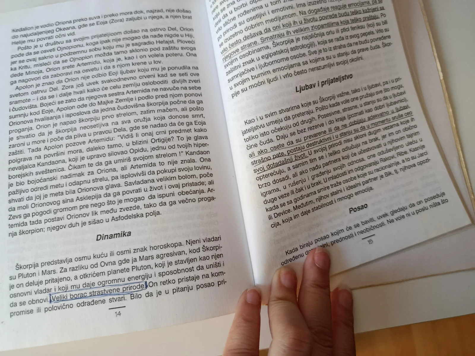 Skorpija - za ljubitelje horoskopa