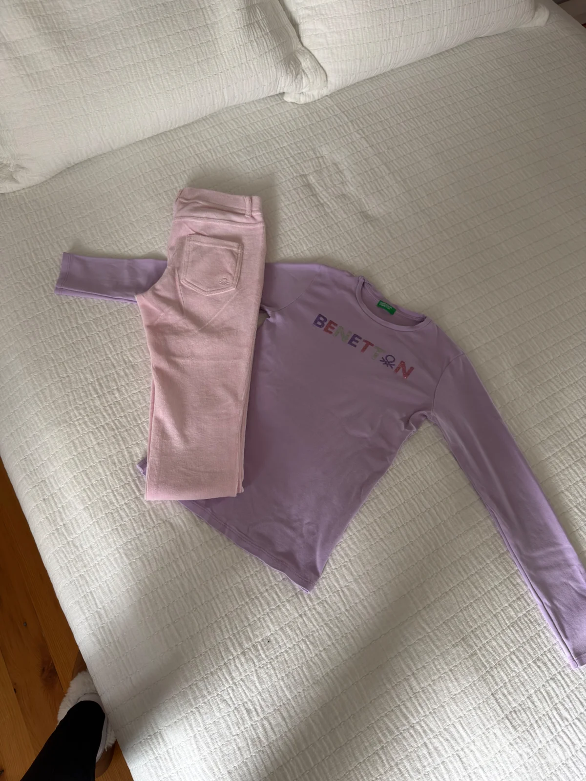 Beneton majica i helanke za devojcice xl