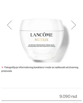 Lancome nutrix