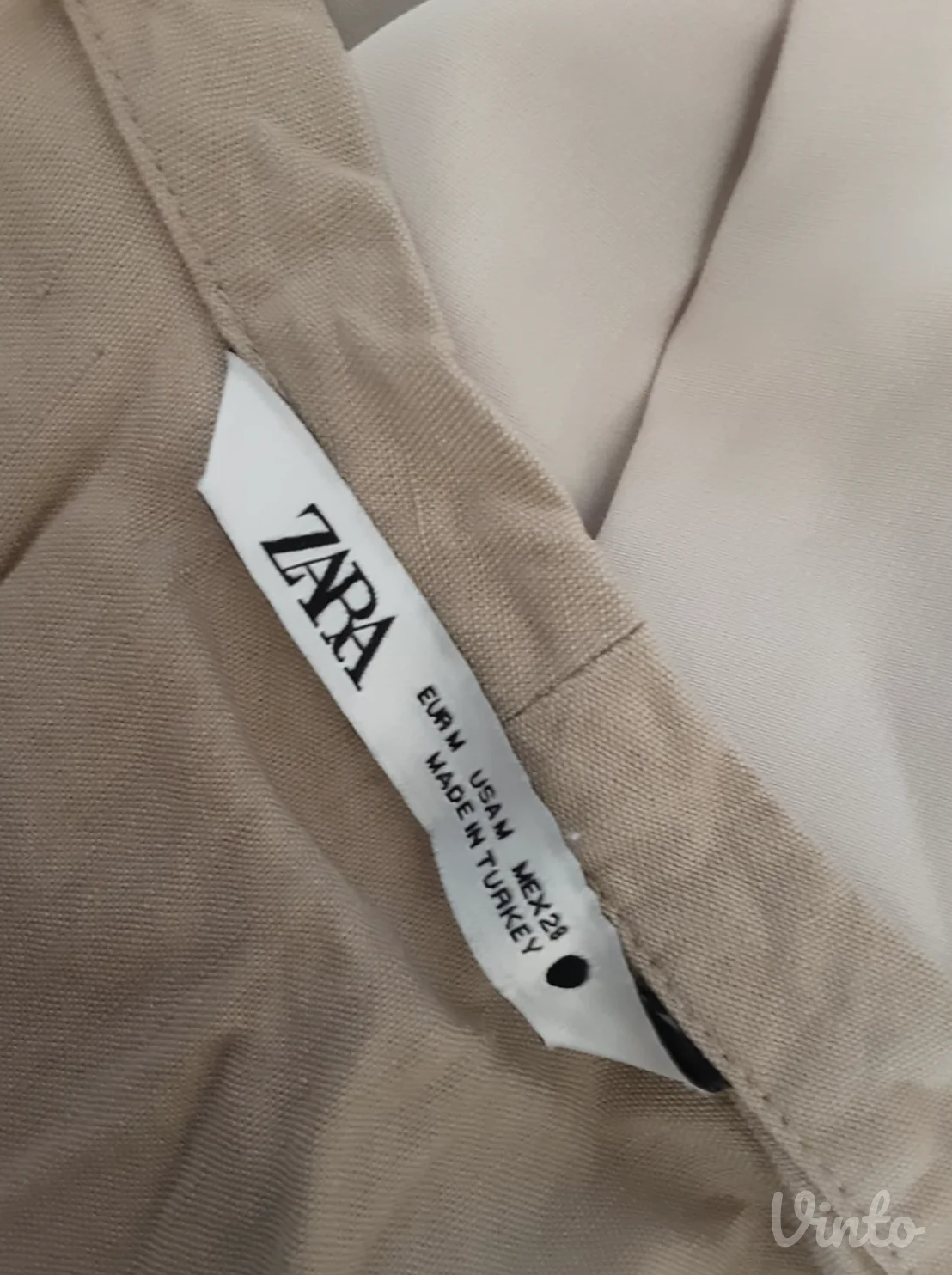 ZARA Top, bez, M
