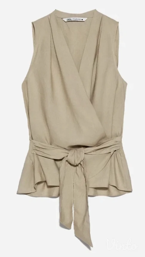 ZARA Top, bez, M