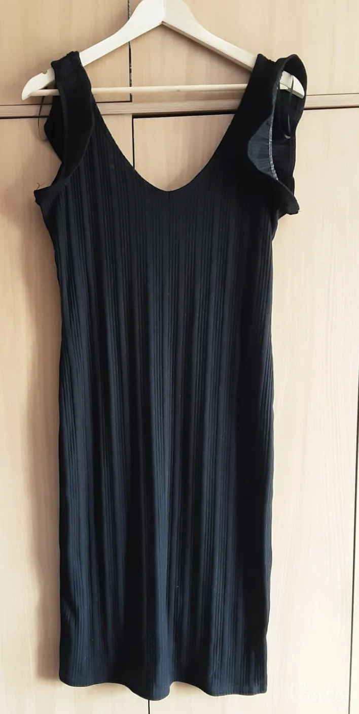 RESERVED Haljina, Crna, Midi, XL