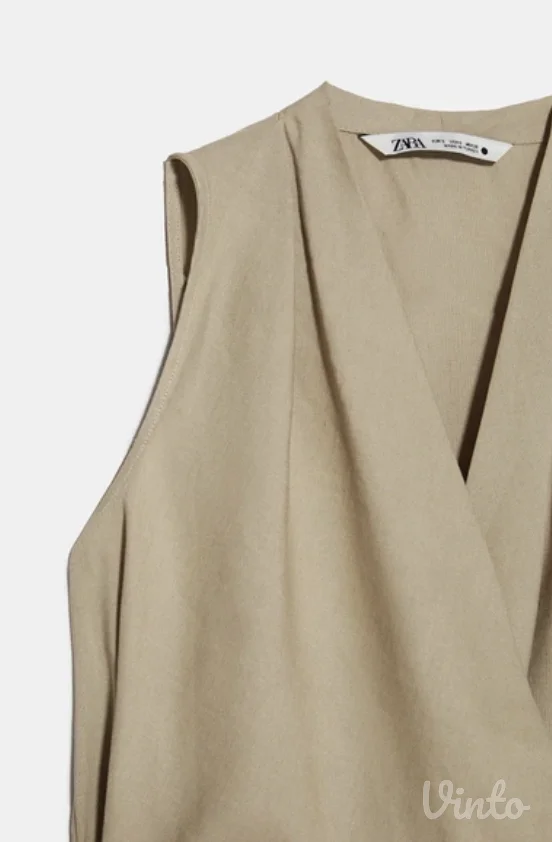 ZARA Top, bez, M