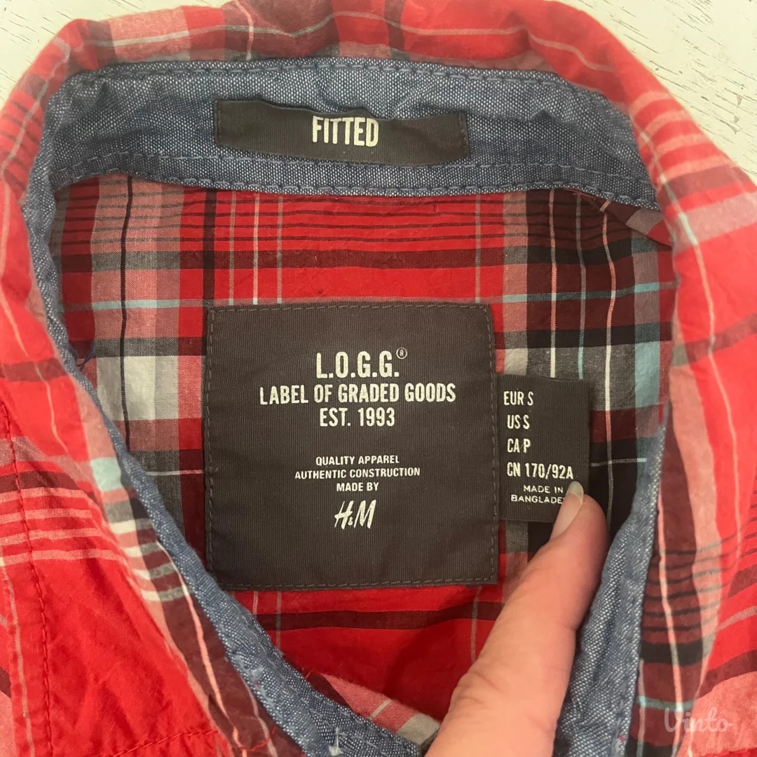 4 muske kosulje vel S Zara H&M