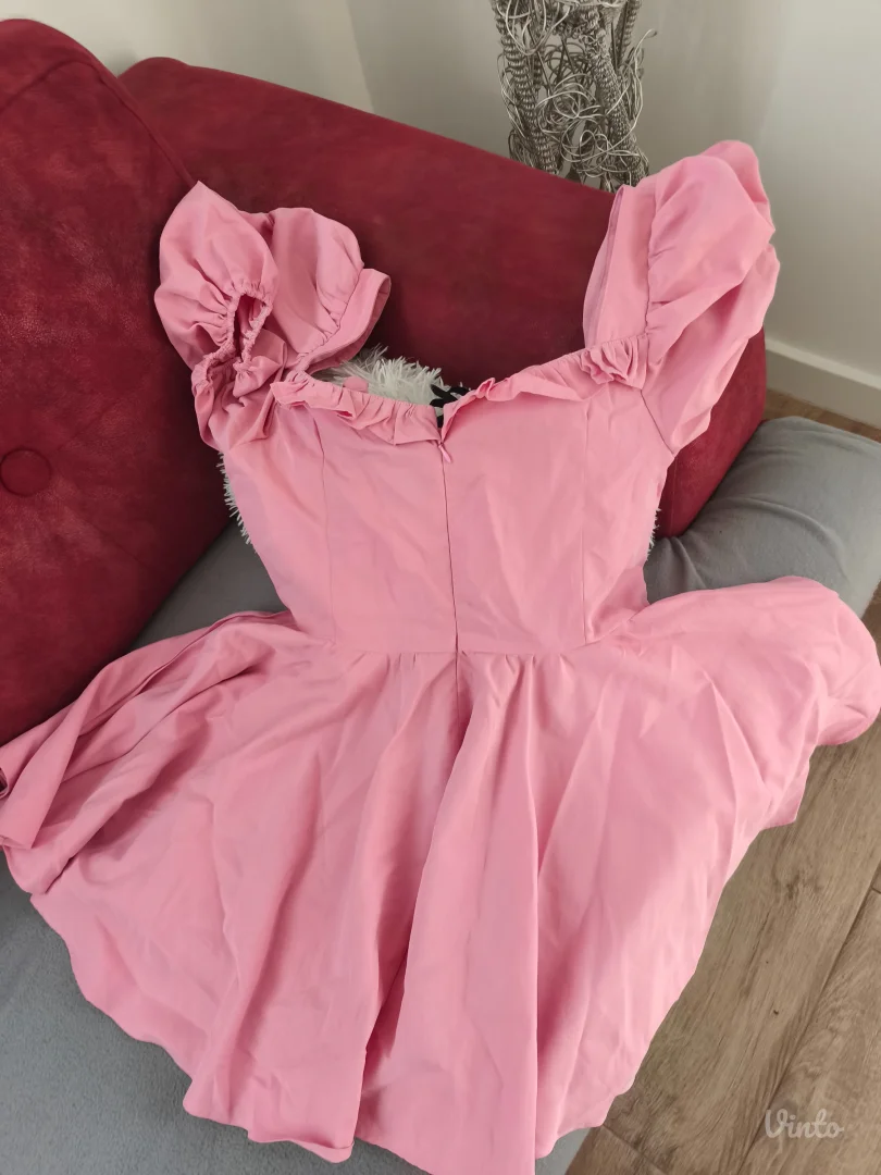 Boohoo roze kombinezon