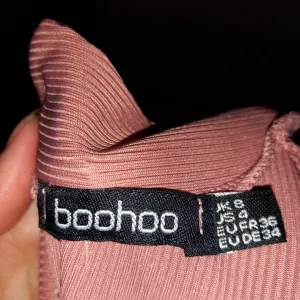 Bohoo dugi rukav roze top