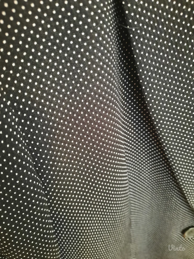 ZARA crni ženski sako na tufnice