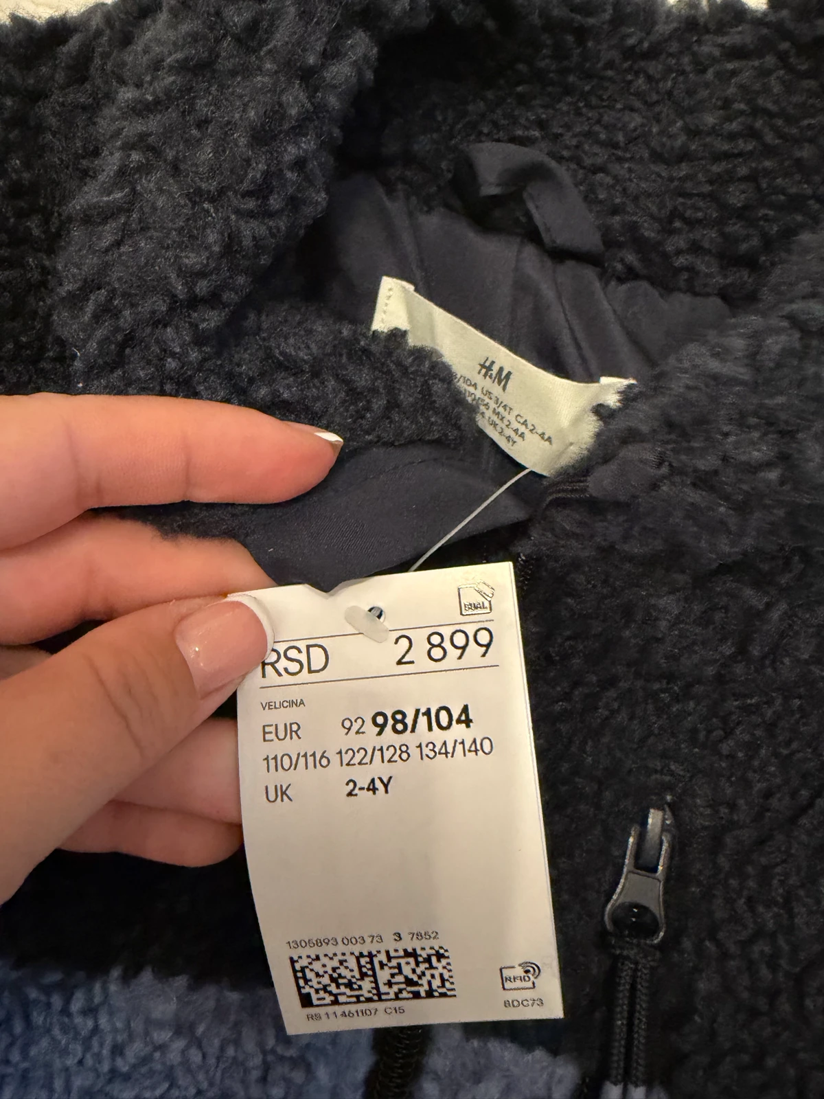 Nova H&M jaknica za decaka