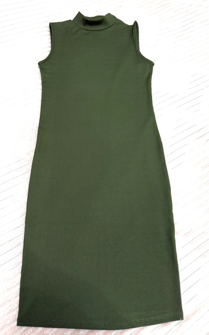 Maslinasto zelena haljina