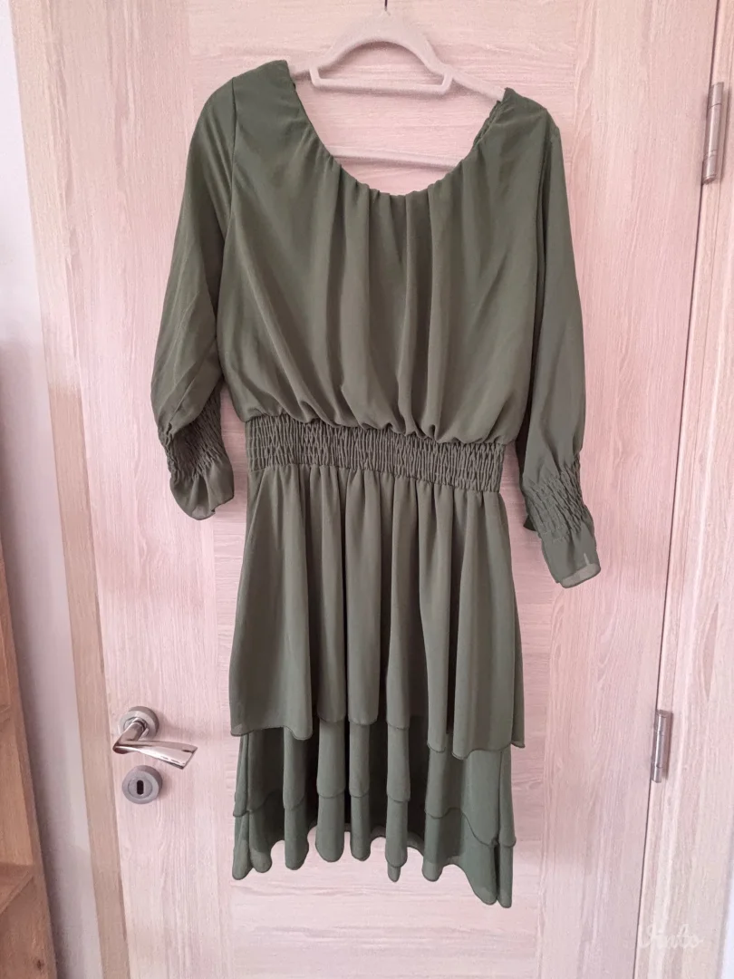 Maslinasto zelena haljina