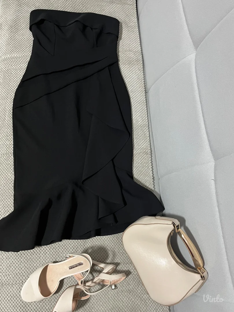 Crna elegantna haljina