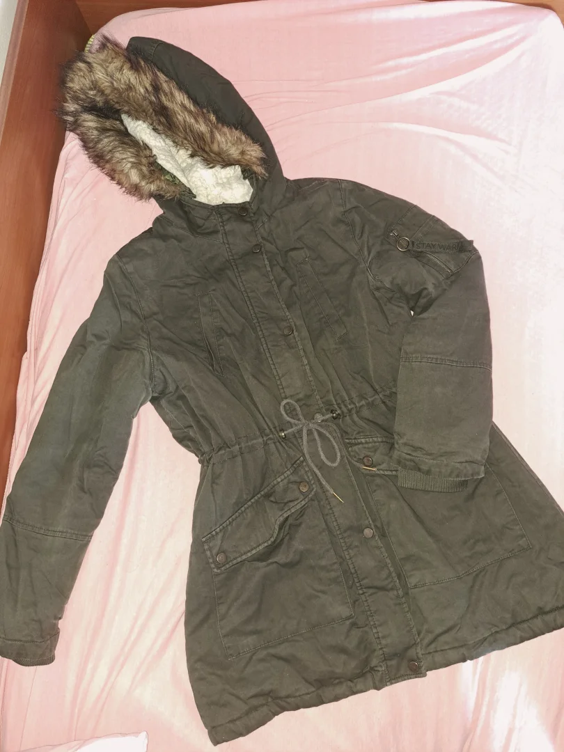 Zimska maslinasta jakna