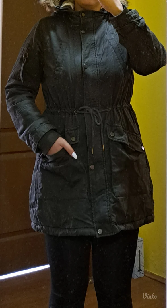 Zimska maslinasta jakna