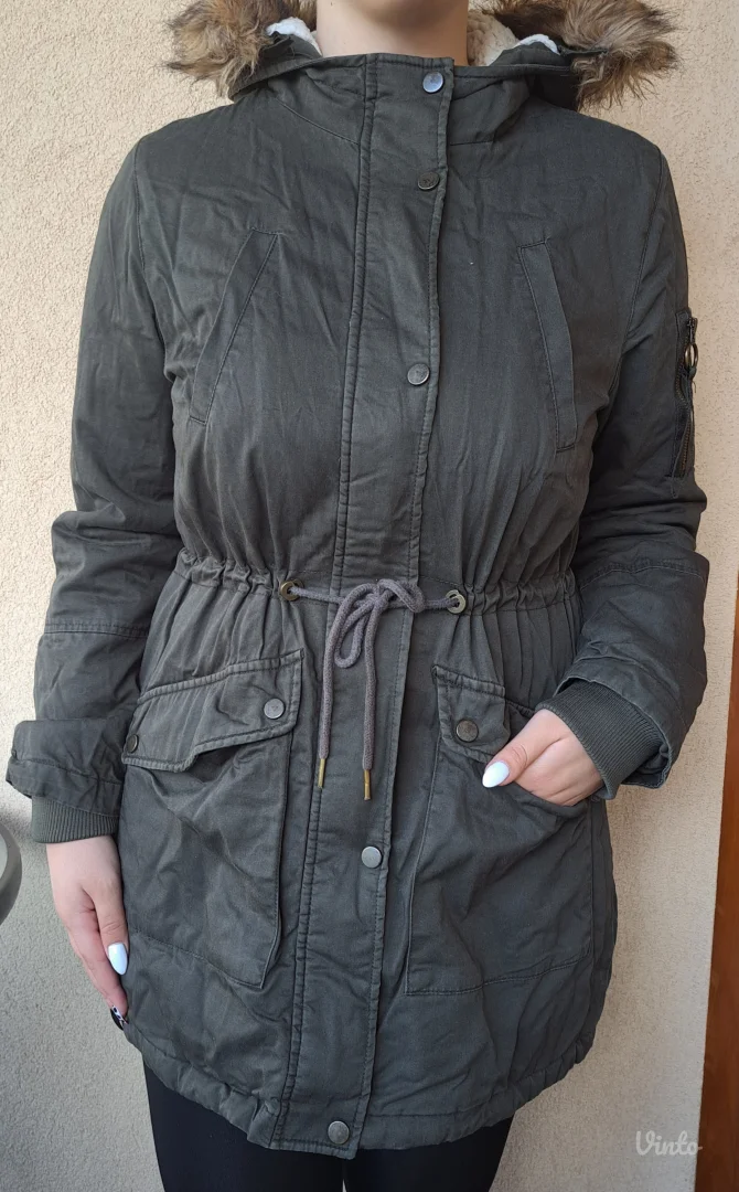 Zimska maslinasta jakna