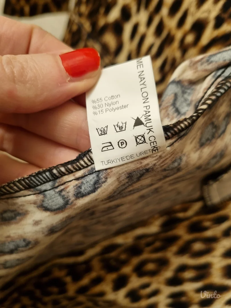 Sako leopard print M/L
