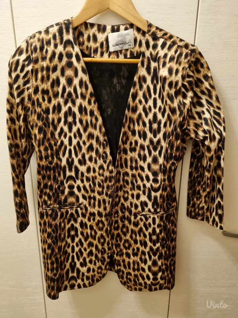 Sako leopard print M/L
