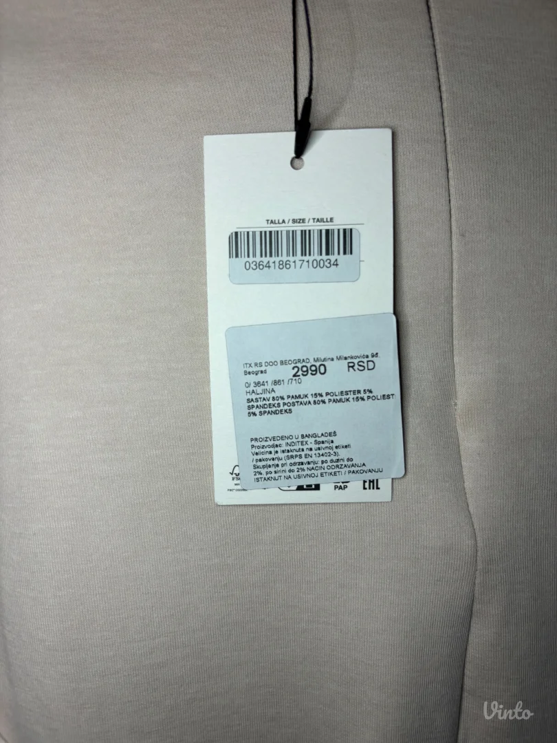 ZARA KREM HALJINA – NOVA SA ETIKETOM