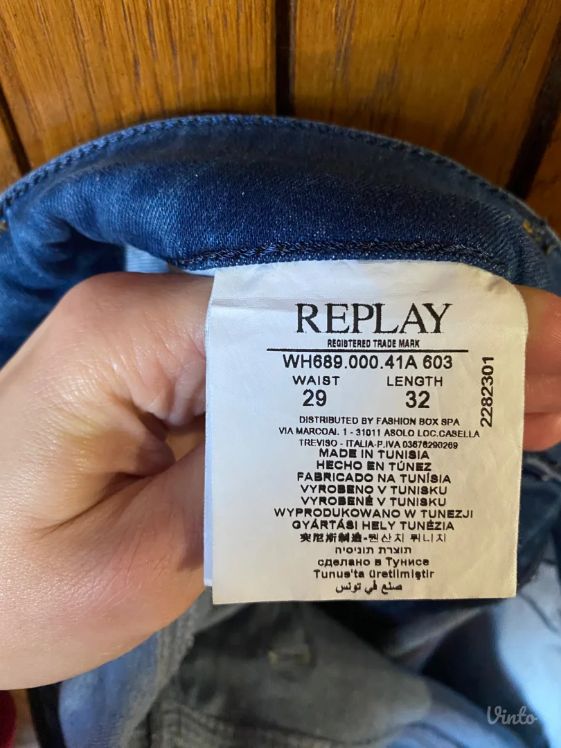 Replay original ženske farmerke(novo) 29-32