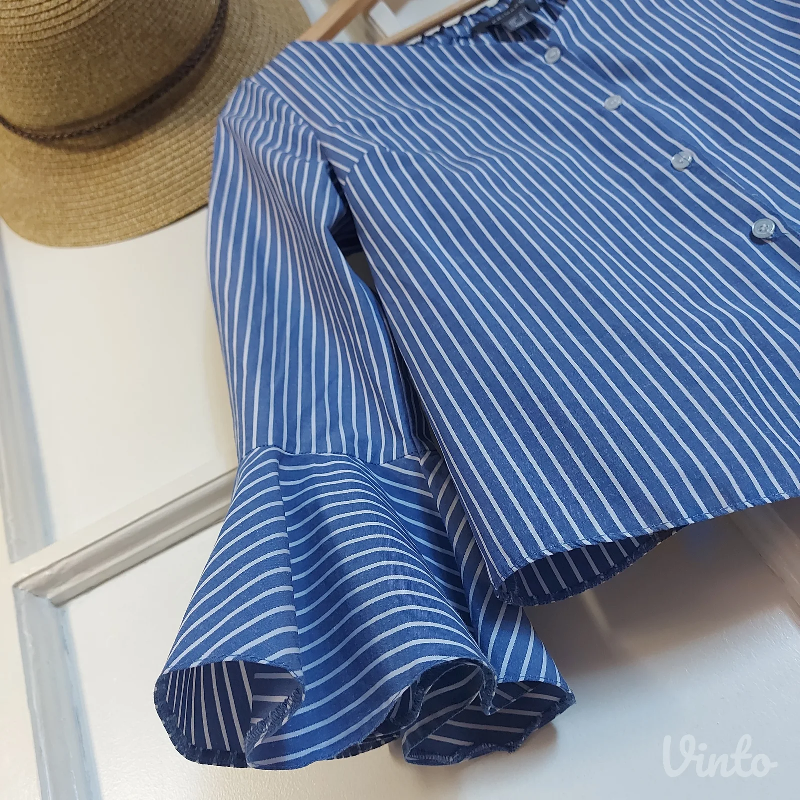 Primark ZVONASTI RUKAVI prugasta bluza
