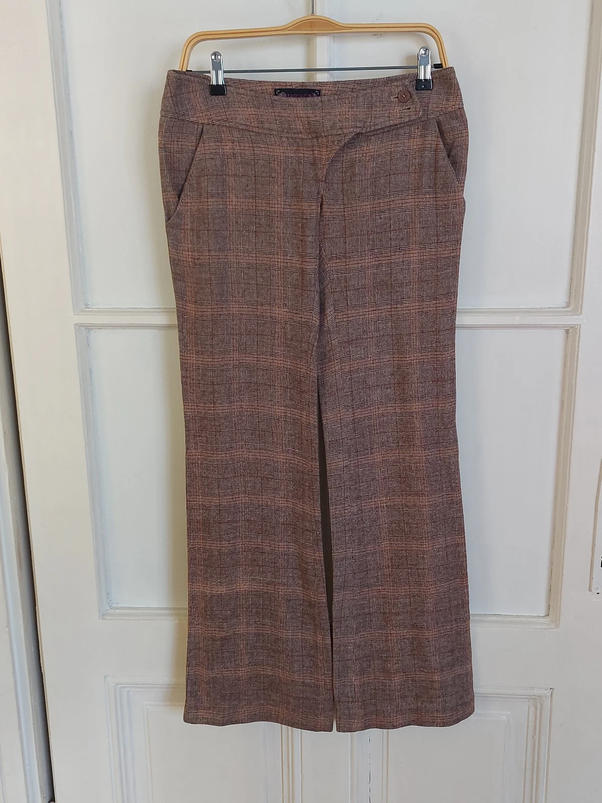 Vintage Y2K Italijanske Karirane pantalone ( S )