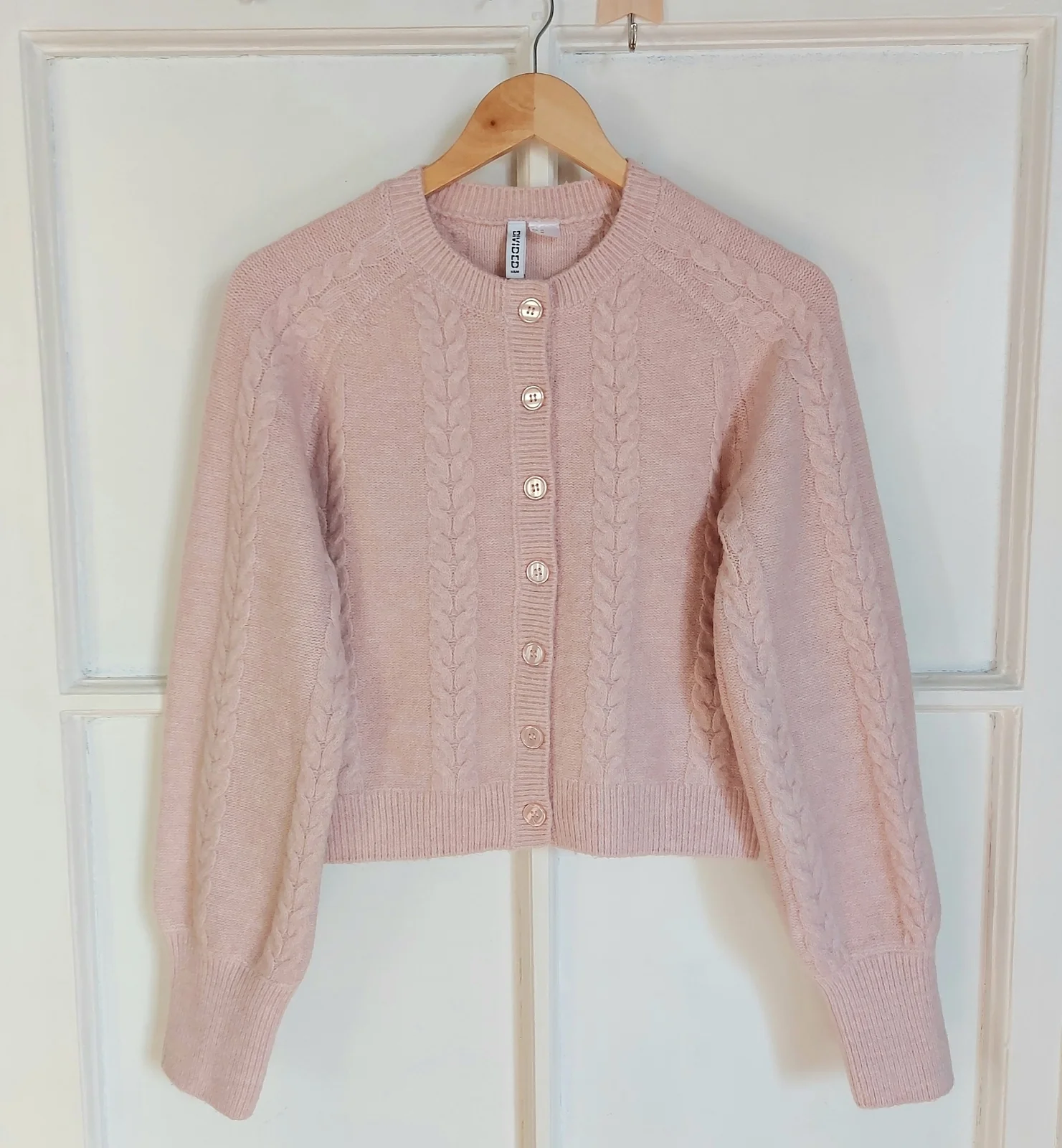H&M pastelni kardigan/džemper/ XS