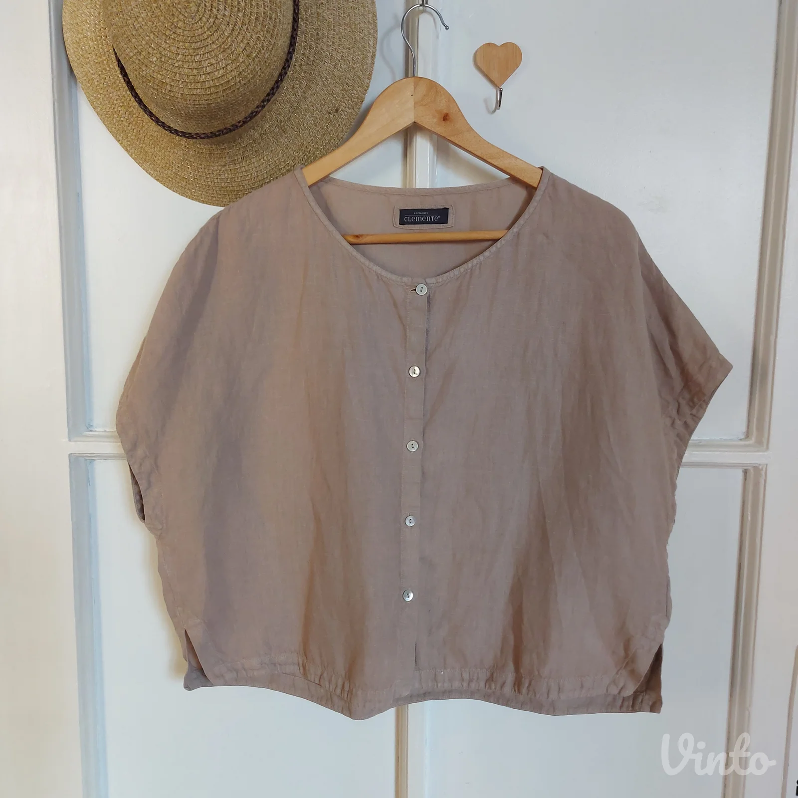 ELEMENTE CLEMENTE lanena bluza