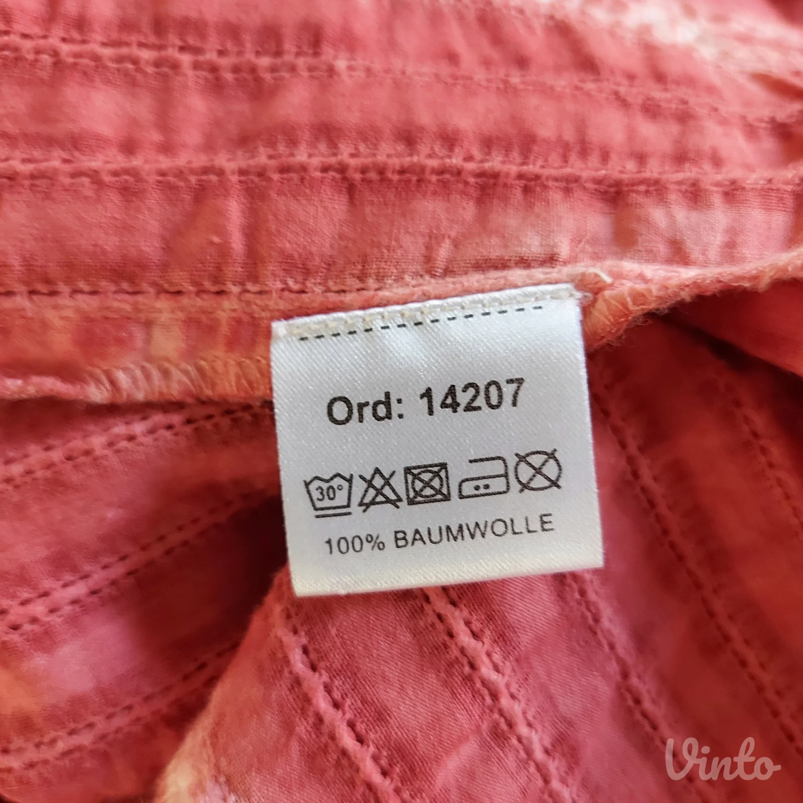 BOHO rust top/tunika od indijskog pamuka
