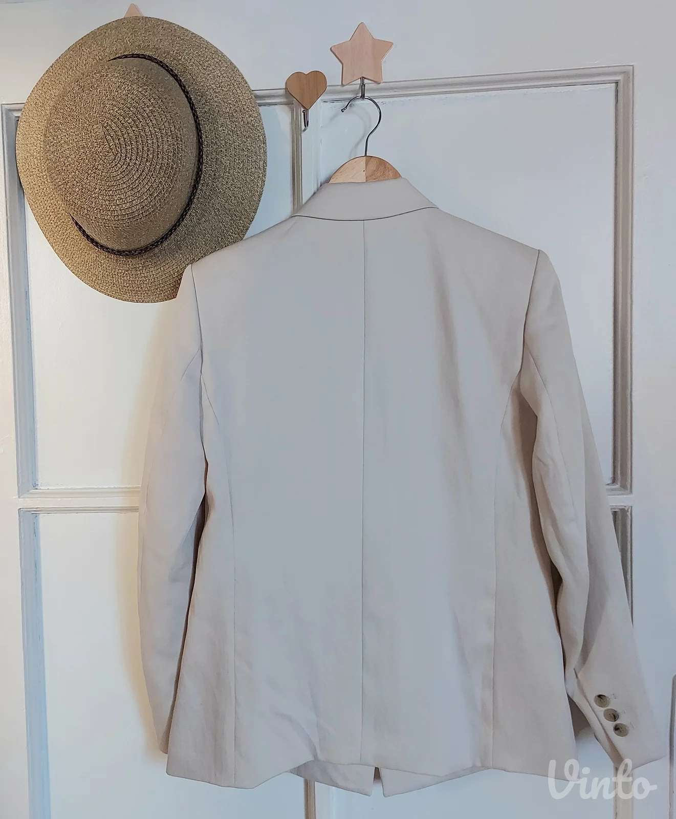H&M OVERSIZE krem sako