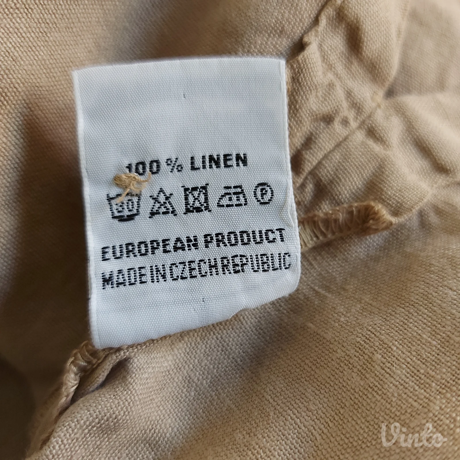 ELEMENTE CLEMENTE lanena bluza