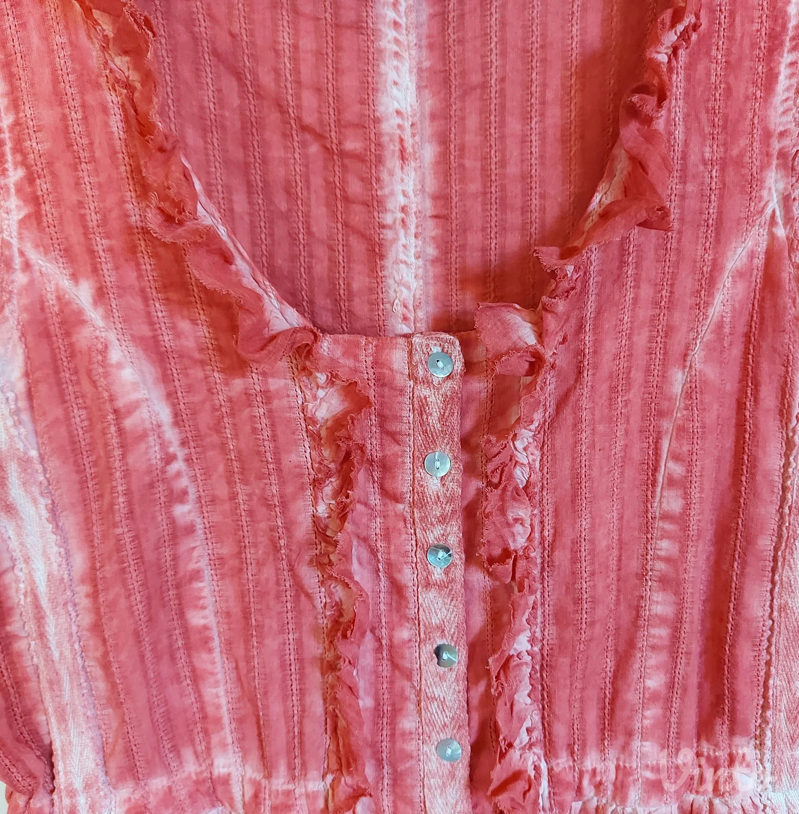 BOHO rust top/tunika od indijskog pamuka
