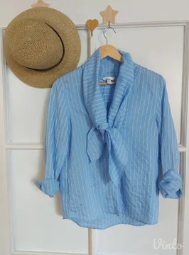 H&M Košulja sa šal kragnom/mašnom