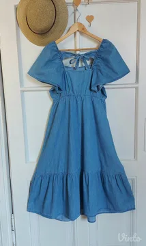 BOHO šarmantna teksas haljina