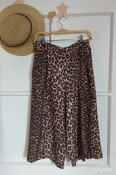 H&M Leopard kilote / ŠIROKE pantalone